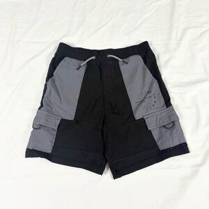 Rock Salt Boys Black Cargo Shorts Size M (10/12)